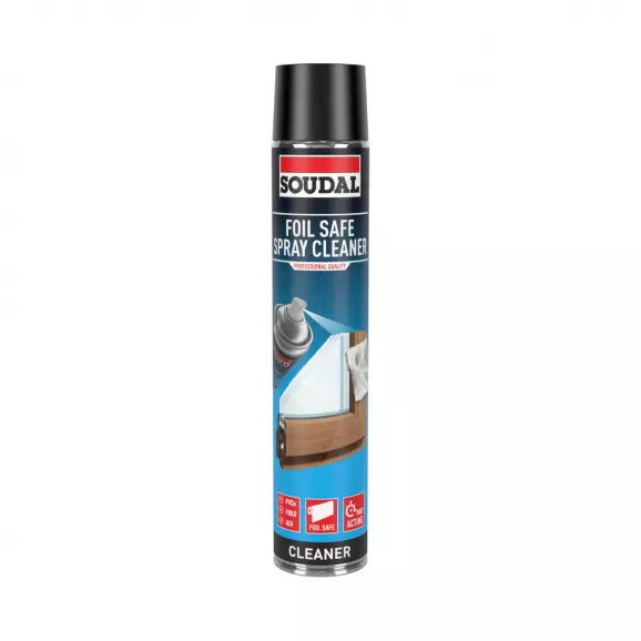 Спрей за почистване на чувствителни повърхности SOUDAL Foil Safe Cleaner 750мл