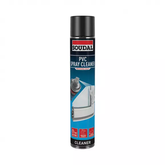 Спрей за почистване на PVC SOUDAL PVC Spray Cleaner 750мл