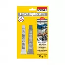 Течна стомана SOUDAL Epoxy Liquid Steel 2x15 мл - small