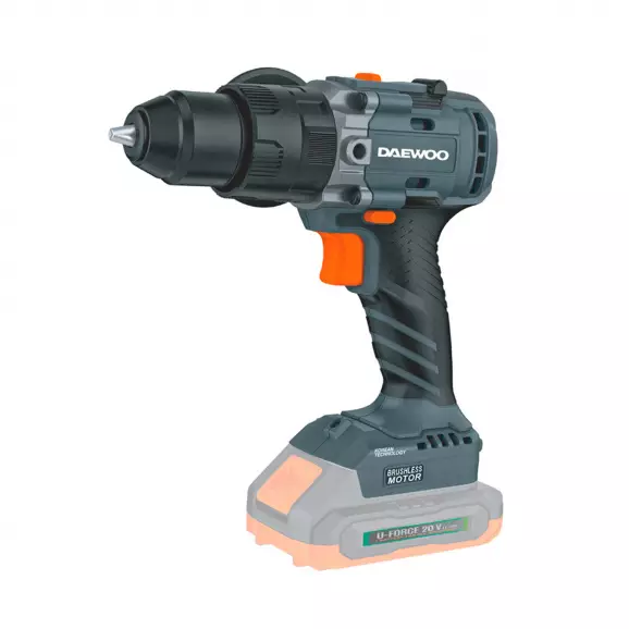 Акумулаторен ударен винтоверт DAEWOO UNI-BAT DALIDBL20-80 Solo, 20V, 2.0-8.0Ah, Li-Ion, 80Nm, безчетков