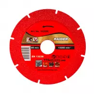 Диск диамантен RAIDER RDP-DD27 DRY 115x22.2мм, за бетон, камък, гранит, мрамор, плочки за сухо рязане