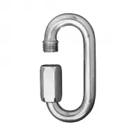 Карабинер D-образна с винт INOX MARE DIN8253 А4 ф12х105мм, 680кг., 5бр. в кутия
