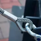 Кауш за въже наръждаем INOX MARE DIN6899B A4 ф10мм, 10бр. в кутия - small, 253300