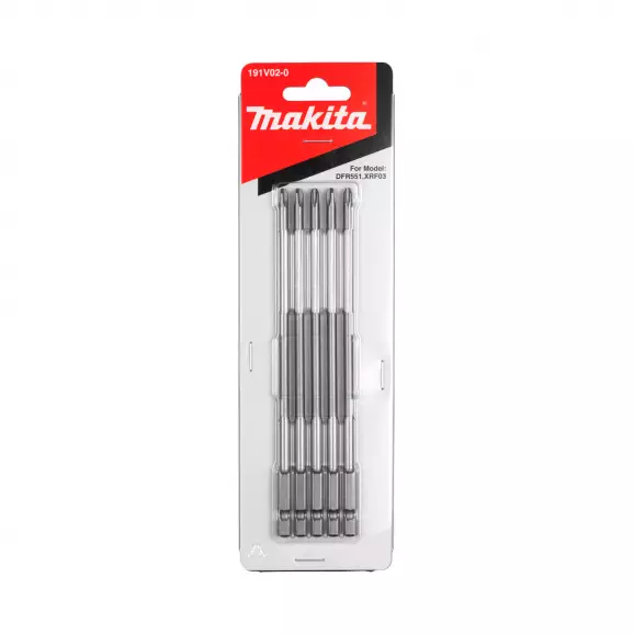 Комплект накрайници MAKITA PH2 4.5x155мм 5броя