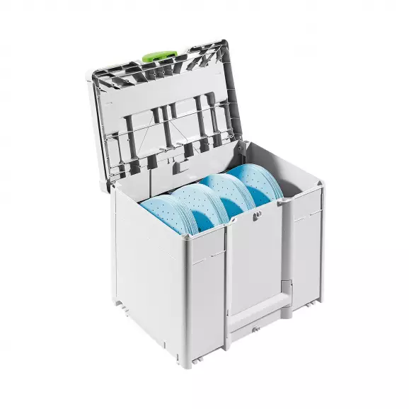 Кутия за шкурки FESTOOL SYS-STF D225 GR-Set, пластмаса