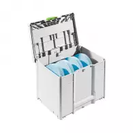 Кутия за шкурки FESTOOL SYS-STF D225 GR-Set, пластмаса