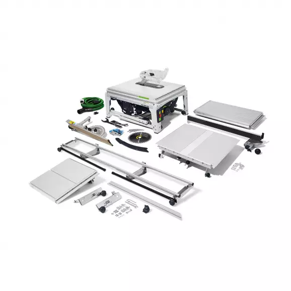 Настолен циркуляр FESTOOL TKS 80 EBS ST 840-Set, 2200W, 1700-3500об/мин, ф254х30мм
