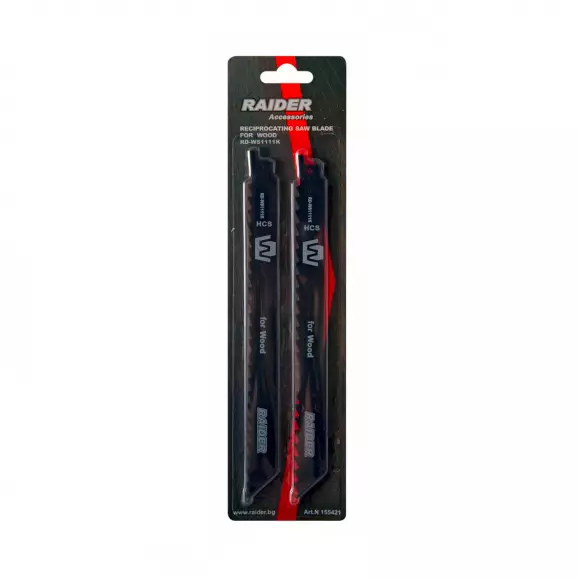 Нож за ел. ножовка RAIDER RD-WS1111K 225/205мм, за дървесина, BiM, захват универсален