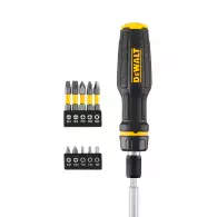 Отвертка с накрайници DEWALT 10части