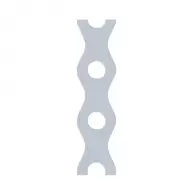 Перфорирана лента DOMAX ТМ10 12х0.7мм, 10м в ролка, поцинкованa 