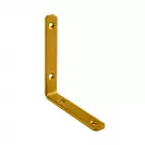 Планка ъглова DOMAX KW 6 125х20х125х4мм, кадмирана, за дървени строителни продукти - small