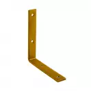 Планка ъглова DOMAX KW 7 151х25х151x5.0мм, кадмирана, за дървени строителни продукти - small