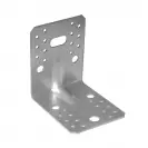 Планка ъглова усилена DOMAX KPL 21 105.5х90х105.5x2.0мм, поцинкована, за дървени строителни продукти - small