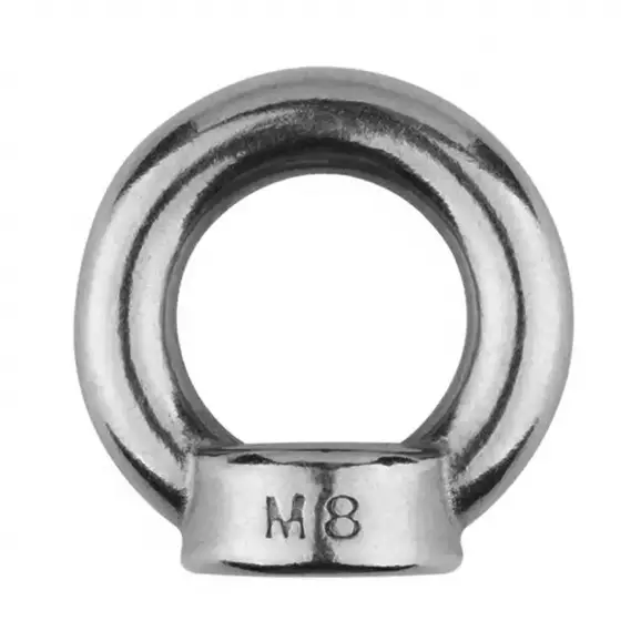 Ринг гайка неръждаема INOX MARE DIN582 А2 M10, 50бр. в кутия
