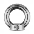 Ринг гайка неръждаема INOX MARE DIN582 А2 M8, 50бр. в кутия - small
