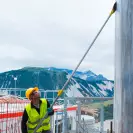 Стъргало за кофраж LEBORGNE 30см, с телескопична дръжка 2-3.5м - small, 249718