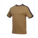 Тениска с къс ръкав NINE WORTHS ANDY L, жълто/оранжев - small, 244909