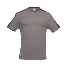 Тениска с къс ръкав NINE WORTHS ANDY M, сив - small, 244935