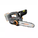 Трион верижен акумулаторен DAEWOO UNI-BAT DALCHSBL20-300-12 Solo, 20V, 2.0-4.0Ah, Li-Ion, 28см, безчетков - small