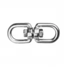 Вирбел двоен неръждаем INOX MARE A4 ф6х19х70мм, 150кг., 10бр. в кутия - small