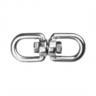 Вирбел двоен неръждаем INOX MARE A4 ф6х19х70мм, 150кг., 10бр. в кутия
