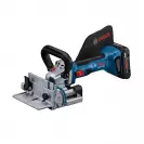 Акумулаторна фреза за плоски дибли BOSCH GFF 18V-22 Solo, 18V, 2.0-6.0Ah, Li-Ion, ф22мм, безчетков - small, 244343