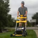 Акумулаторна косачка DEWALT DCMWSP156N, 18+18V, 1.5-5.0Ah, Li-Ion, 530мм, безчетков - small, 252829