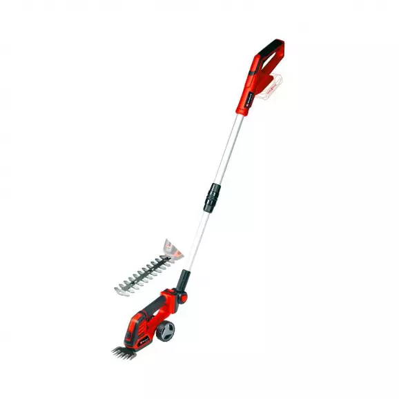 Акумулаторна ножица за трева и храсти EINHELL GE-CG 18/100 Li T-Solo, 18V, 1.5-8.0Ah, Li-Ion, 100-200мм