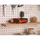 Акумулаторна отвертка BLACK&DECKER CS3653LC, 3.6V, 1.5Ah, Li-Ion, 6Nm, 1/4
