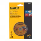 Диск карбофлексов DEWALT 76х1.6х10мм 3броя, за DeWALT DCS438 - small