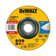 Диск карбофлексов DEWALT 125х6.0х22.23мм, за шлайфане неръждаема стомана