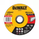 Диск карбофлексов DEWALT Extreme 125х6.0х22.23мм, за шлайфане на метал - small