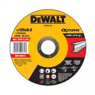 Диск карбофлексов DEWALT Extreme 125х6.0х22.23мм, за шлайфане на метал