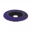 Диск ламелен WEILER Ceramic ANGLED 125x22.23 P40, за шлайфане на  - small