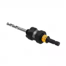 Държач за боркорони със свредло DEWALT 14-30мм, захват 6-стенна опашка 3/8