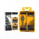 Комплект накрайници и свредла DEWALT 100 части, PH, PZ, TX, с магнитен държач, свредла - small