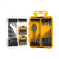 Комплект накрайници и свредла DEWALT 100 части, PH, PZ, TX, с магнитен държач, свредла