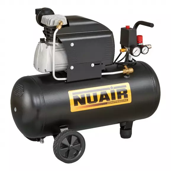 Компресор FINI NUAIR MK285/50, 50l, 10bar, 260 l/min, 1.8kW, 2.5hp, 230V