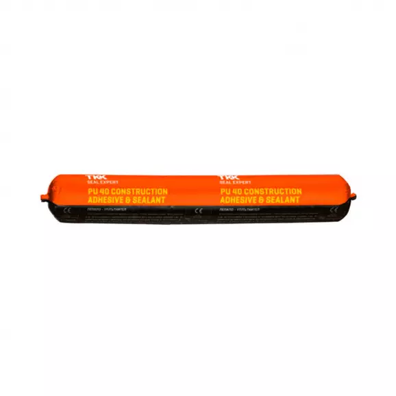 Лепило уплътнител TKK Tekafleks PU40 600мл-кафяв