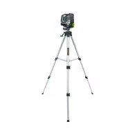 Линеен лазерен нивелир LASERLINER PocketCross-Laser 2G Set, 2 лазерни линии, точност 3.0mm/10m, автоматично