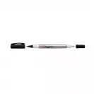 Маркер перманентен SAKURA IDenti Pen 0.4/1.0мм - черен, блистер - small, 246894