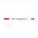 Маркер перманентен SAKURA IDenti Pen 0.4/1.0мм - червен - small, 246958