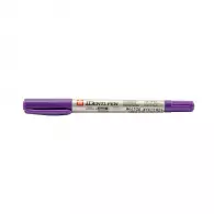 Маркер перманентен SAKURA IDenti Pen 0.4/1.0мм - лилав