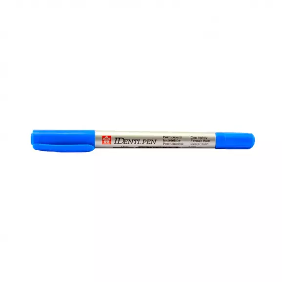 Маркер перманентен SAKURA IDenti Pen 0.4/1.0мм - син
