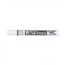 Маркер SAKURA Pen Touch Medium 2.0мм - бял - small