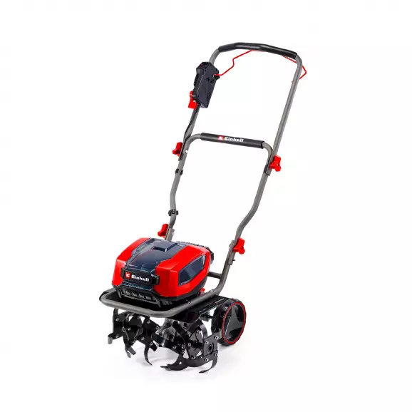 Мотофреза акумулаторна EINHELL GP-CR 36/45 Li E BL - Solo, 18+18V, 2.0-8.0Ah, 300-450мм, безчетков мотор