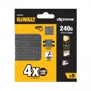 Мрежа/Шкурка DEWALT 115x115мм G240 5 броя - small, 247918