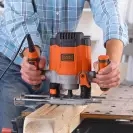 Оберфреза BLACK&DECKER KW1200EKA, 1200W, 8000-28000об/мин, ф6, 8мм - small, 247280