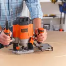 Оберфреза BLACK&DECKER KW1200EKA, 1200W, 8000-28000об/мин, ф6, 8мм - small, 247283
