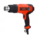 Пистолет за горещ въздух BLACK&DECKER KX2200K, 2000W, 65-645°C, 360-720л/мин - small, 247316